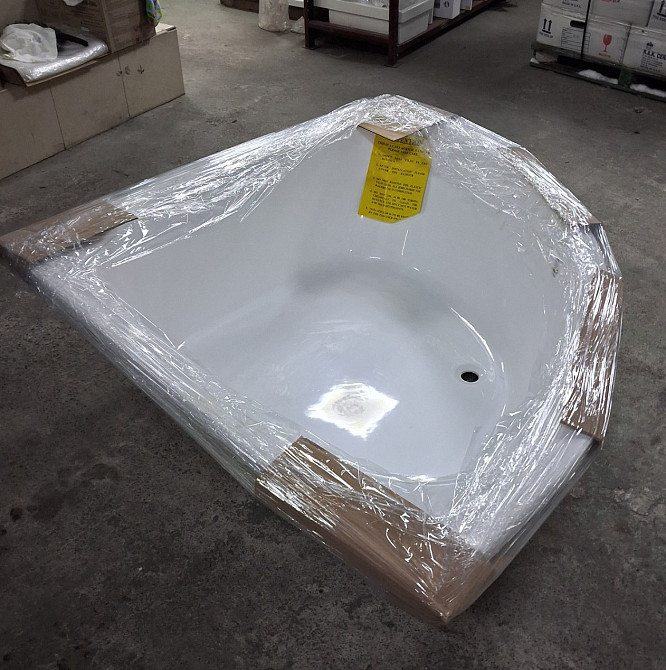 Кутова акрилова ванна RAK Ceramics Washington (1450 x 1450 x 450мм) Білий Вінниця - фото 7