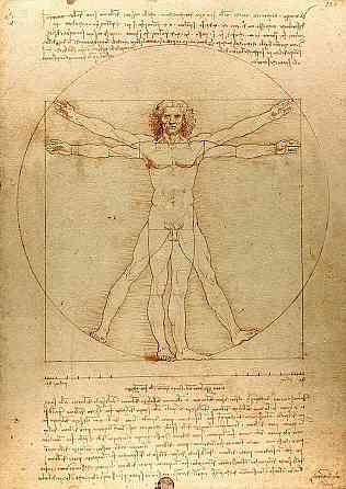 Пазл Вітрувіанська людина - The Vitruvian Man (Enjoy-1557) Киев