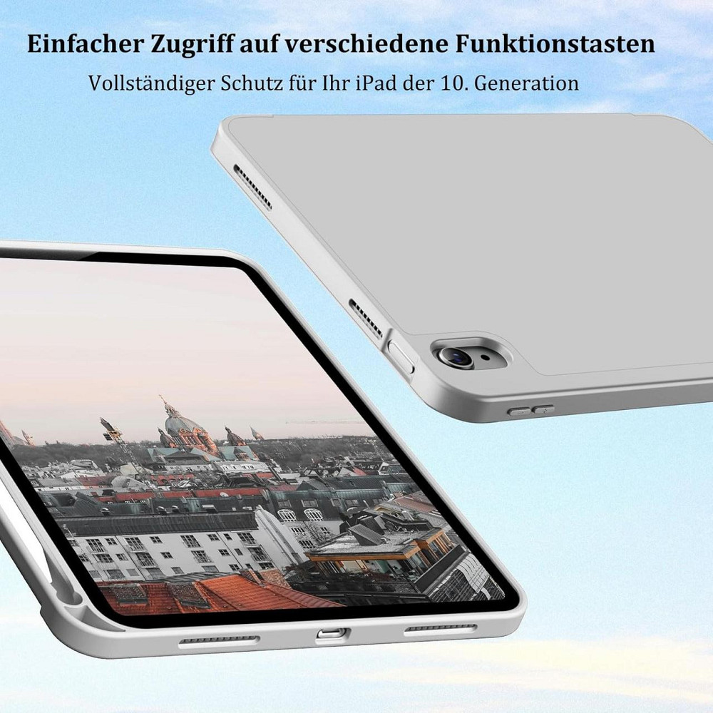 Защитный чехол-книжка для iPad (A16) 11-го/10-го поколения (2025/2022) A3354 / A3355 / A2696 / A2757 / A2777 Днепр - изображение 6