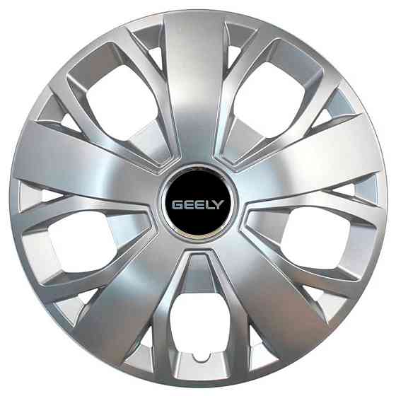 Автомобільні модельні ковпаки R16 Geely 420 4шт, SJS, сріблясті Київ