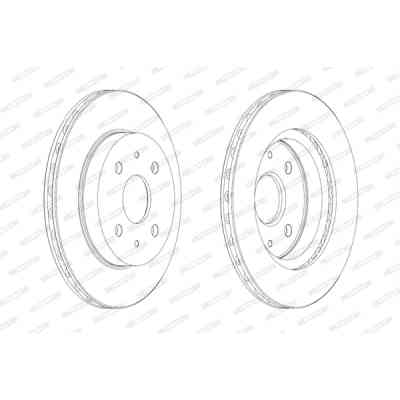 Тормозной диск FERODO DDF1774C Винница