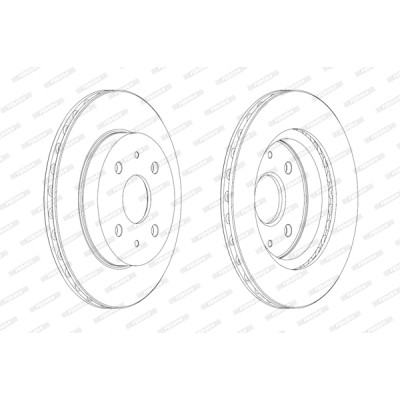 Тормозной диск FERODO DDF1774C Винница - изображение 1