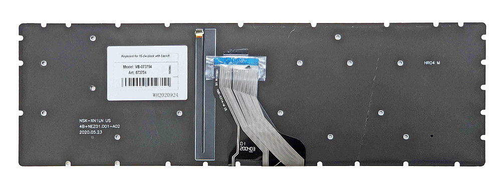 Клавиатура для ноутбука HP (15-dw0000) с подсветкой (Light), Black, (No Frame) RU Вінниця - фото 2