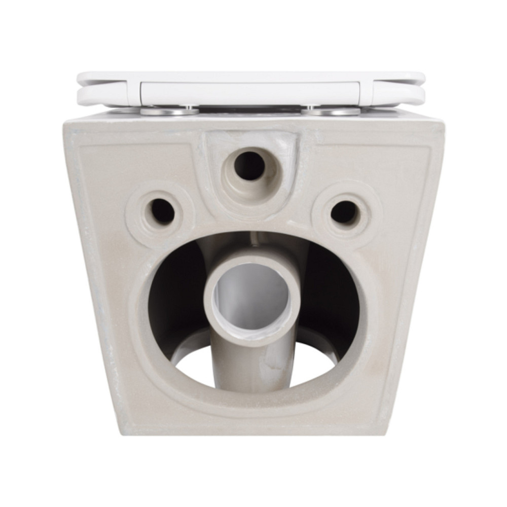 Унітаз підвісний Qtap Robin New безобідковий із сидінням Soft-close QT13332381ASW Київ - фото 7