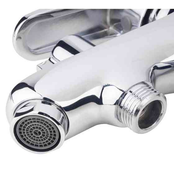 Змішувач для раковини Lidz (CRM) 14 34 001FB з лійкою для гігієнічного душу (LIDZCRM1434001FB) Київ