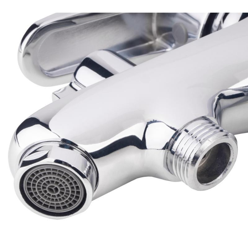 Смеситель для раковины Lidz (CRM) 14 34 001FB с лейкой для гигиенического душа (LIDZCRM1434001FB) Киев - изображение 5