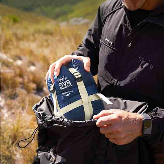 Спальний мішок Naturehike LW180 CNK2550WS026 Sunny Day PL01, (14°C) XL коричневий Київ