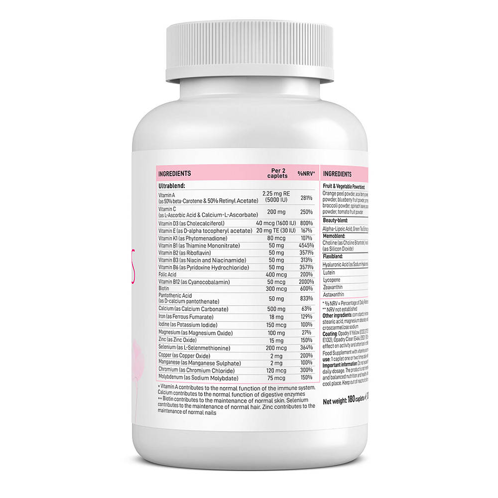 Вітаміни Ultra Women Multivitamin - 180 caps Луцьк - фото 3