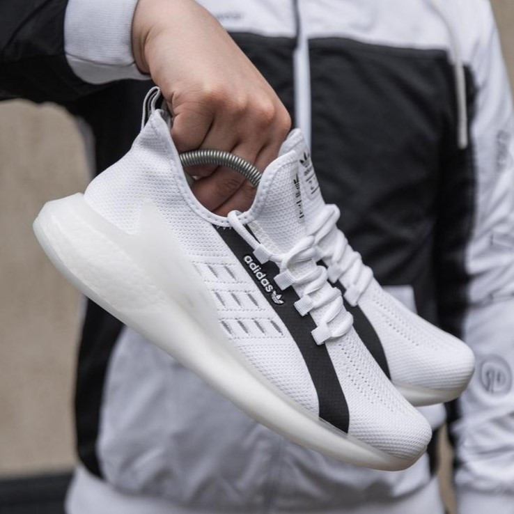 Кросівки Adidas Білі Чоловічі Адідас Ізі Boost Літні Сіточка (розміри: 41,42,43,44,45) Дніпро - фото 6