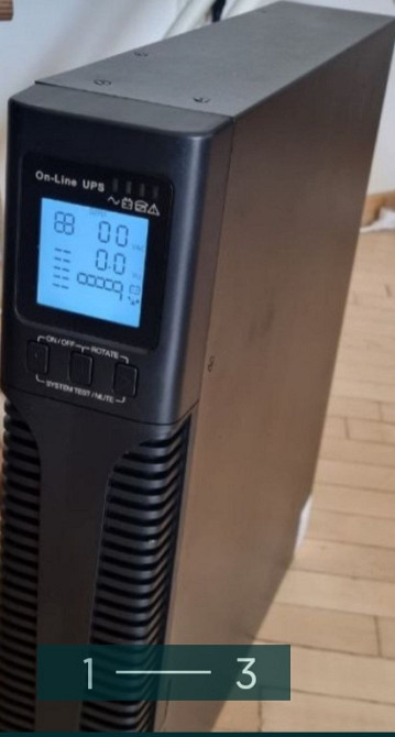 Джерело безперебійного живлення: ДБЖ KSTAR UBR 1500VA (UBR15) Київ - фото 1