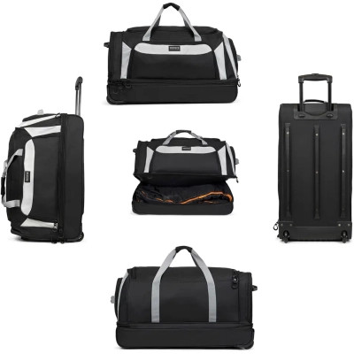 Сумка дорожная TravelZ Wheelbag Doubleloader black 96L (603098) (931071) Винница - изображение 8