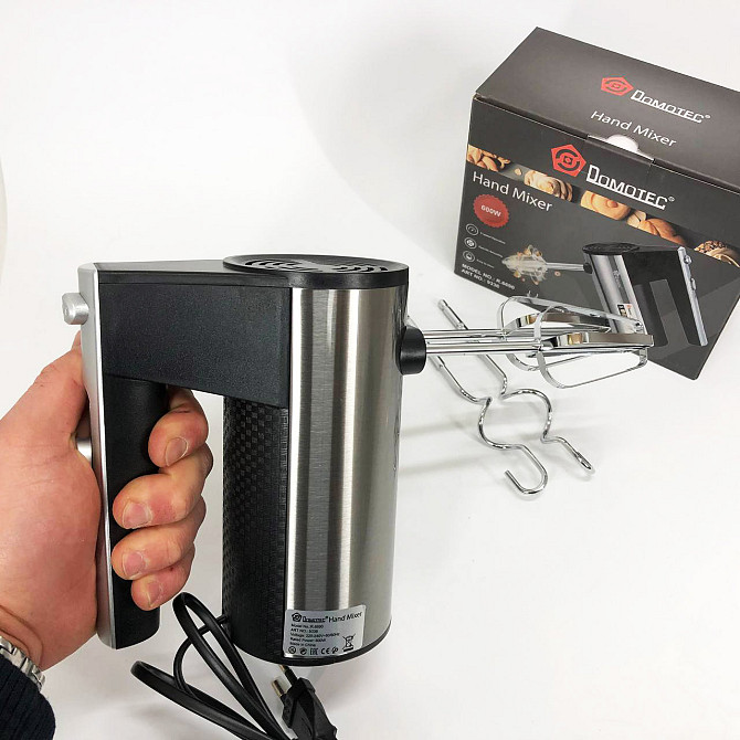Ручной миксер для выпечки DOMOTEC, Ручной миксер с различными режимами скорости Мелкий бытовой UQ-82 Львов - изображение 10