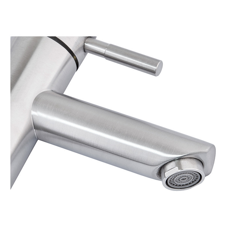 Смеситель для умывальника Champion SUS-001-A из нержавеющей стали (CH6200) Харьков - изображение 3