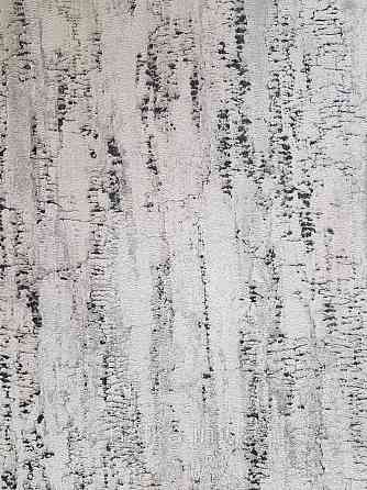 Шпалери вінілові на флізелін Rasch Composition 0,53х10 абстракція структурні кора дерева білі з чорним Київ