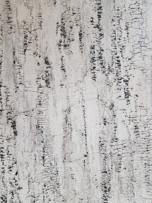 Обои виниловые на флизелине Rasch Composition 0,53х10 абстракция структурные кора дерева белые с черным Киев - изображение 2