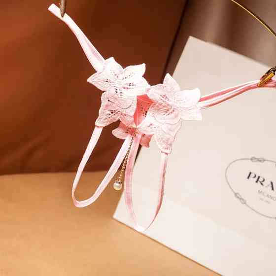 Труси з намистинкою жіночі сексуальні 42 рожевий Київ