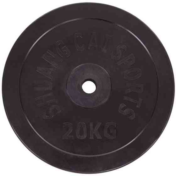 Диск прогумований 20 кг 30 мм SHUANG-2188-20S Київ