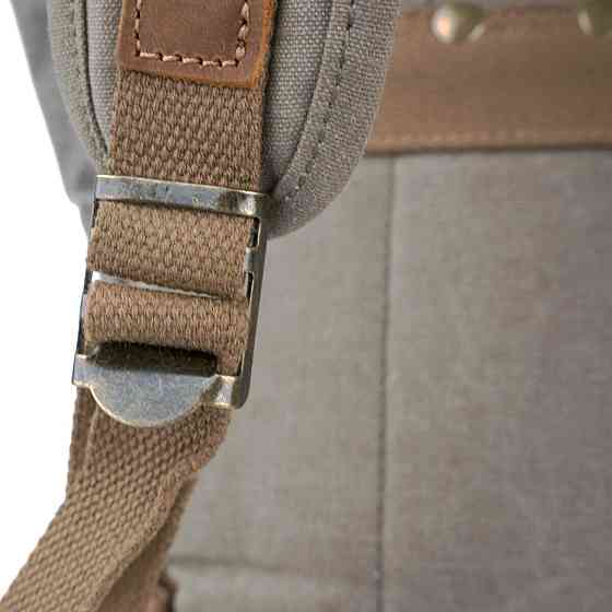 Рюкзак комбінований дорожній Vintage 20113 Сірий Київ