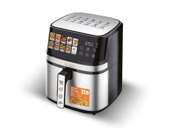 Аэрофритюрница Air Fryer BITEK BT-5384 4600 Вт 12 л, жарка без масла, быстрый нагрев, удобное управление Одесса