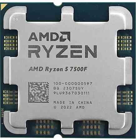 ЗАПЕЧАТАЛЬНЫЙ Процессор AMD Ryzen 5 7500F Socket AM5 НОВЫЙ 3700-5000 DDR5 Киев