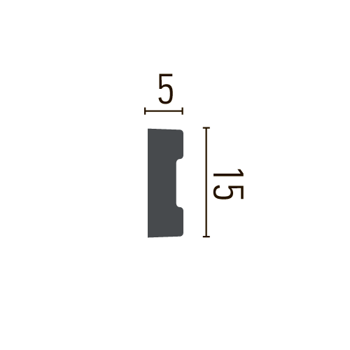 Молдинг полиуретановый гладкий Gaudi Decor CR 693 Днепр