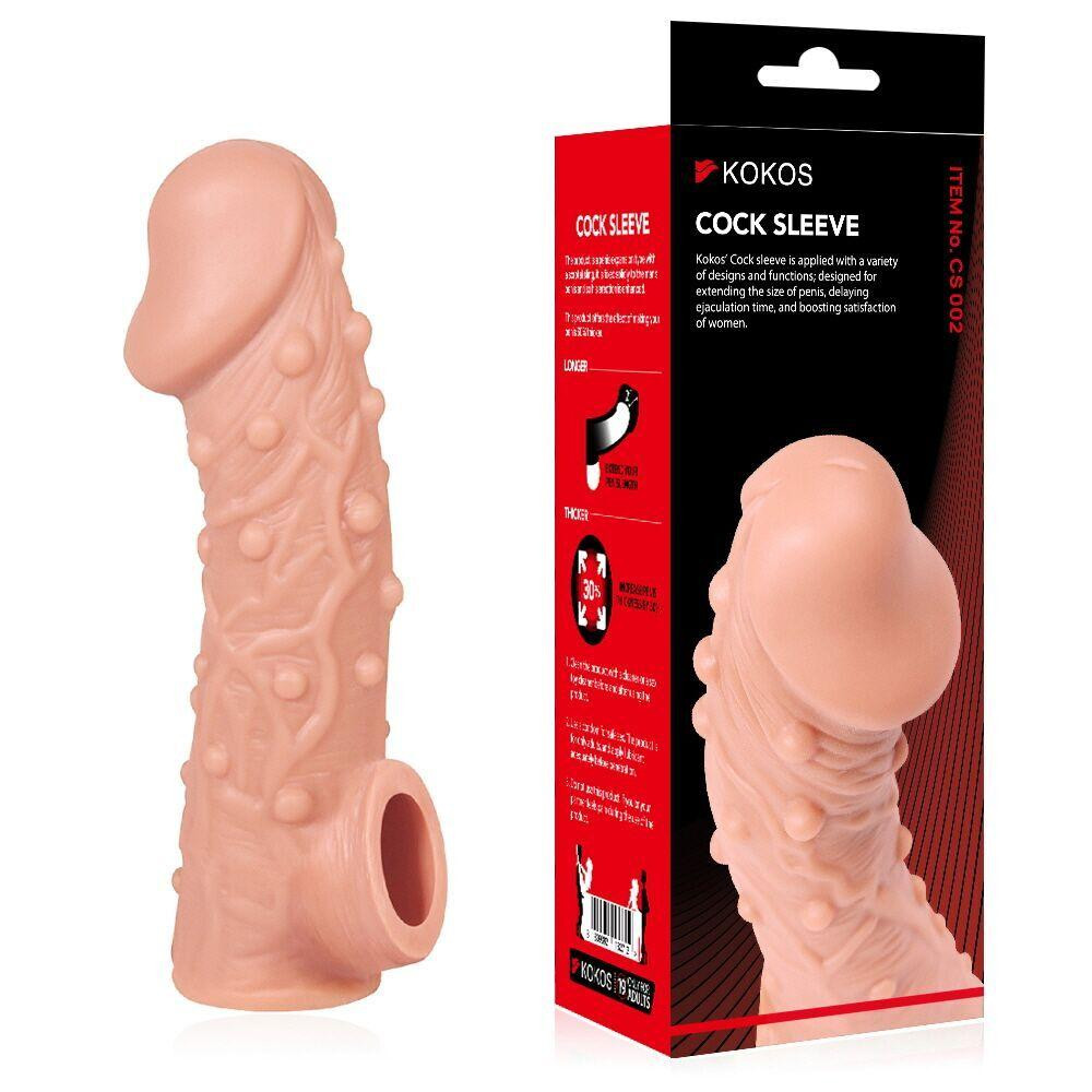 Насадка на член Kokos Cock Sleeve CS 002 S Sex Aura Київ - фото 1
