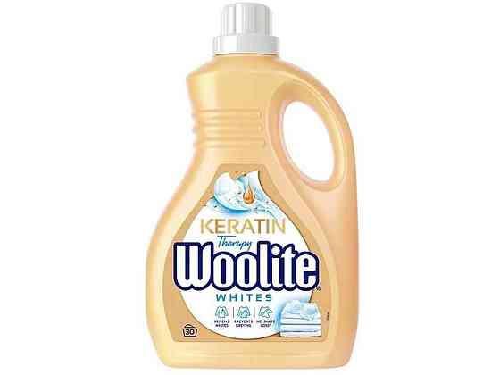 Засiб рiдкий для прання 1,8л д/Світлих та білих тканин з Кератином ТМ WOOLITE Київ