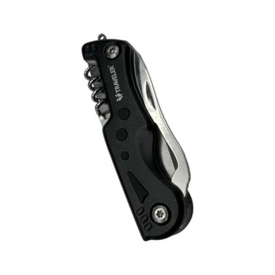 Мультитул швейцарський ніж Traveler M306 з ліхтариком Дніпро