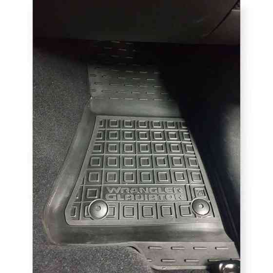 Коврики Джип wrangler gladiator 2021-> борт 2,5см, с перемычкой салона Мукачево