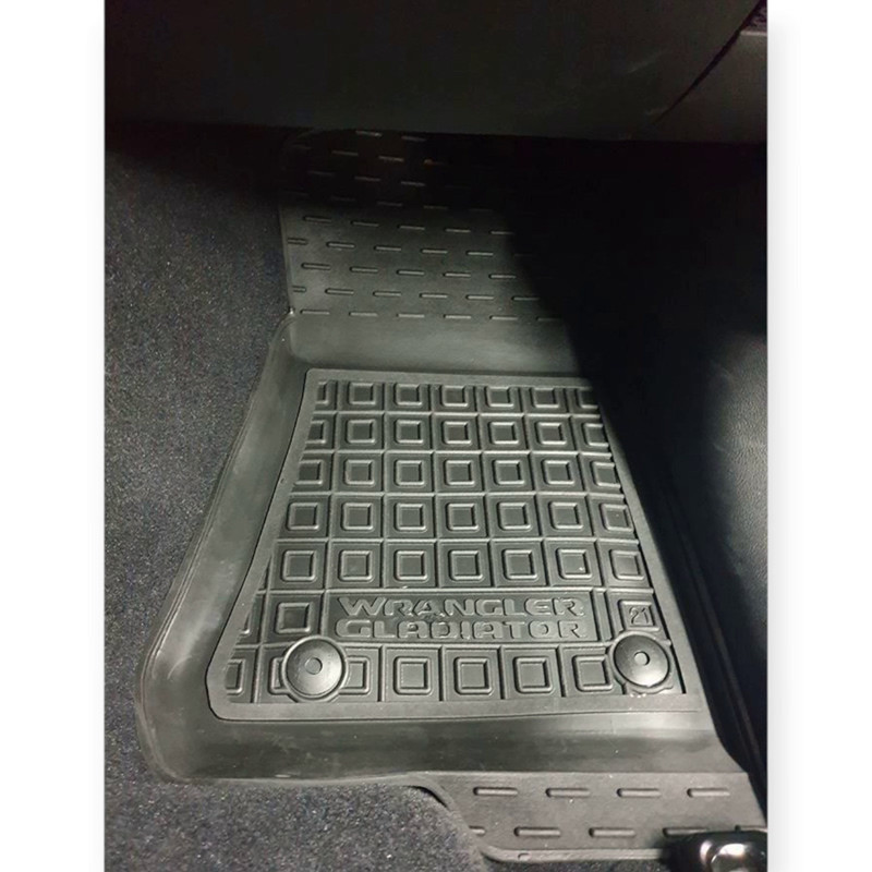 Коврики Джип wrangler gladiator 2021-> борт 2,5см, с перемычкой салона Мукачево - изображение 1
