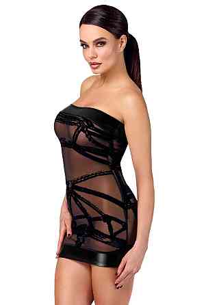 Сукня Noir Handmade F359 Bondesque Off-shoulder mini dress XS Sex Aura Київ