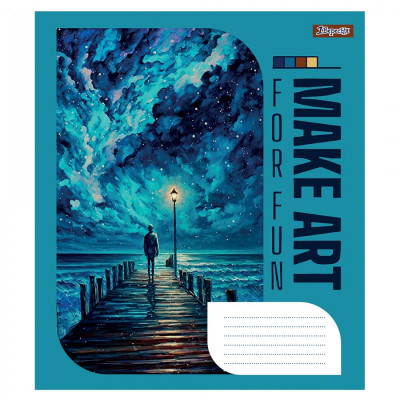 Зошит 1 вересня А5 Make art 96 аркушів, лінія (766768) Вінниця - фото 3