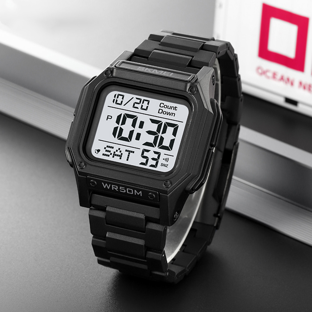 Skmei 2264BKWT Black-White SBR Київ - фото 5