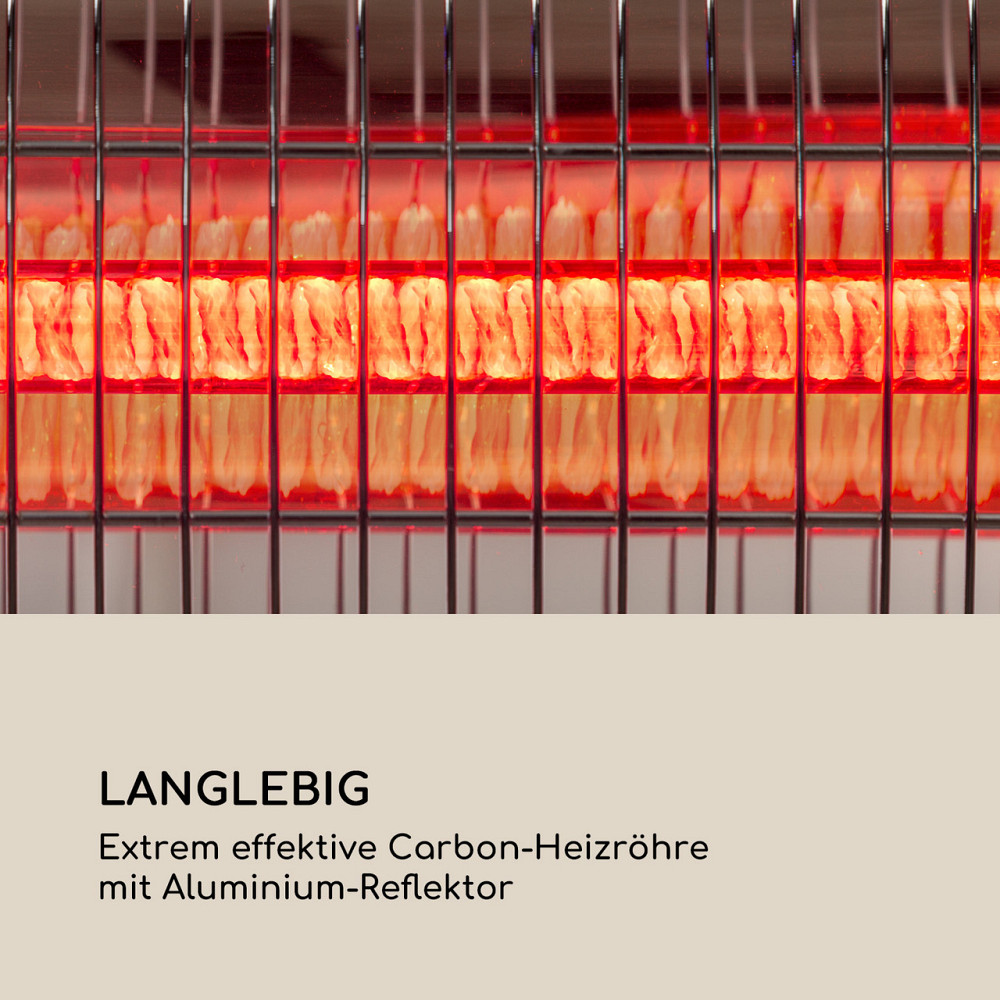 Золото нагрівача 2000 В темній хвилі ультрачервоне покрило срібло трубки вуглецю ІП65 алюмінієве Рівне - фото 7