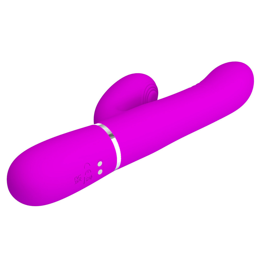 Вибромассажер с поступательным движением серии Pretty Love - Mariana Twinkled Purple 7 vibration Sex Aura Киев - изображение 8