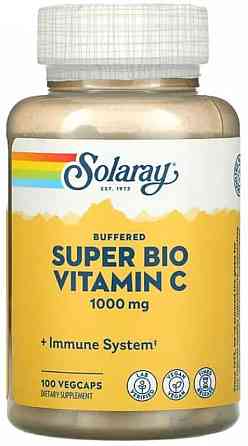 Витамин С Solaray Super Bio Vitamin C 1000mg 100 vcaps Киев