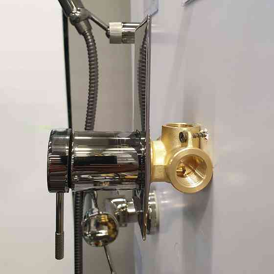 Змішувач прихованого монтажу IMPRESE BRENTA для душу графіт Київ