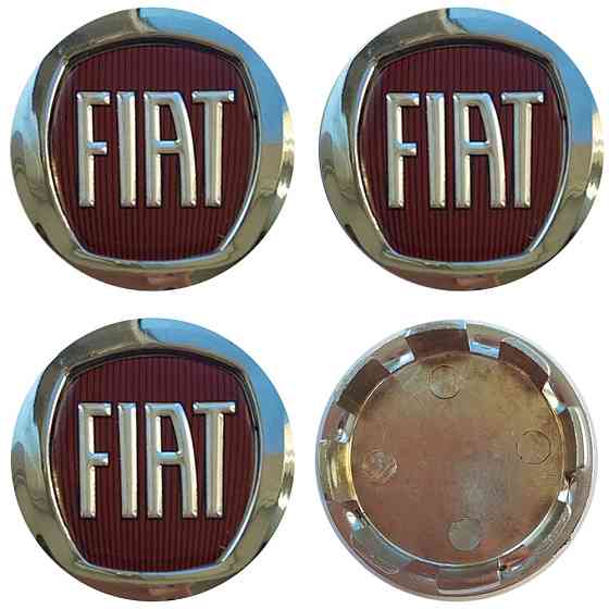 Ковпачки (заглушки) на диски Ford, 70/50 mm, хром, 4 шт. Київ