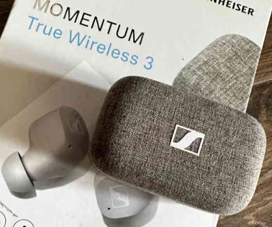 Навушники Бездротові вкладки Sennheizer momentum 3 Білі. Київ