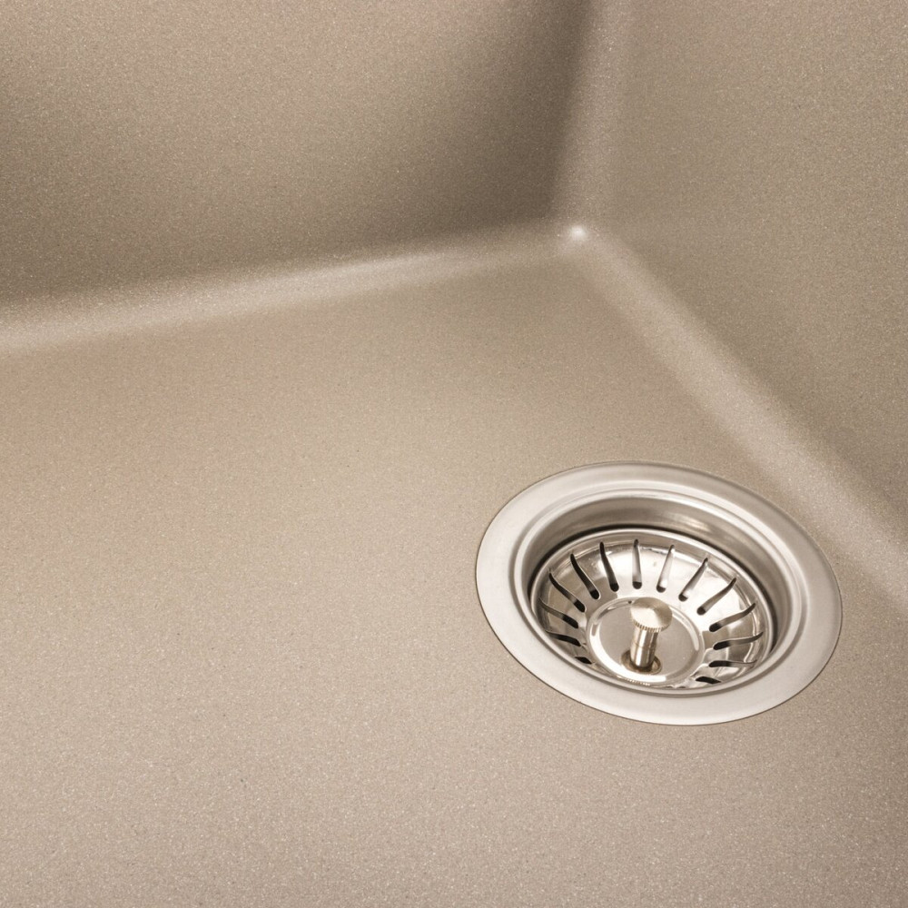 Гранітна мийка для кухні VALESO INTENSO 6550 матова Титан Коломыя - изображение 6