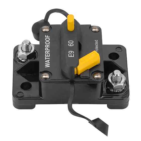 Автоматичний запобіжник 60А Waterproof (IP67) для катерів та авто Київ
