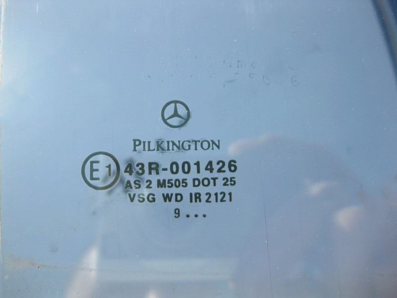 Mercedes-Benz  A2207300218 43R-001426 Скло задніх правих дверей S-Class W220 short Одесса - изображение 2
