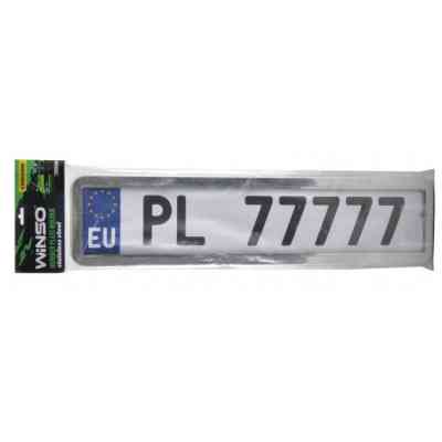 Рамка номерного знака Winso хром (142000) Вінниця