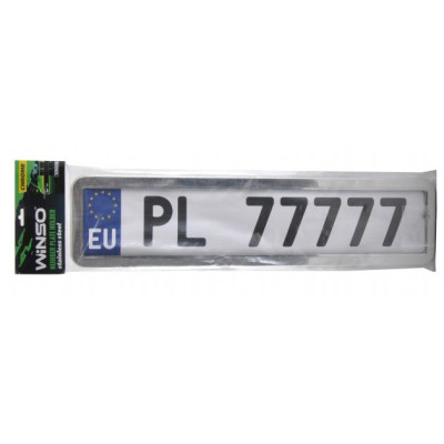 Рамка номерного знака Winso хром (142000) Вінниця - фото 2