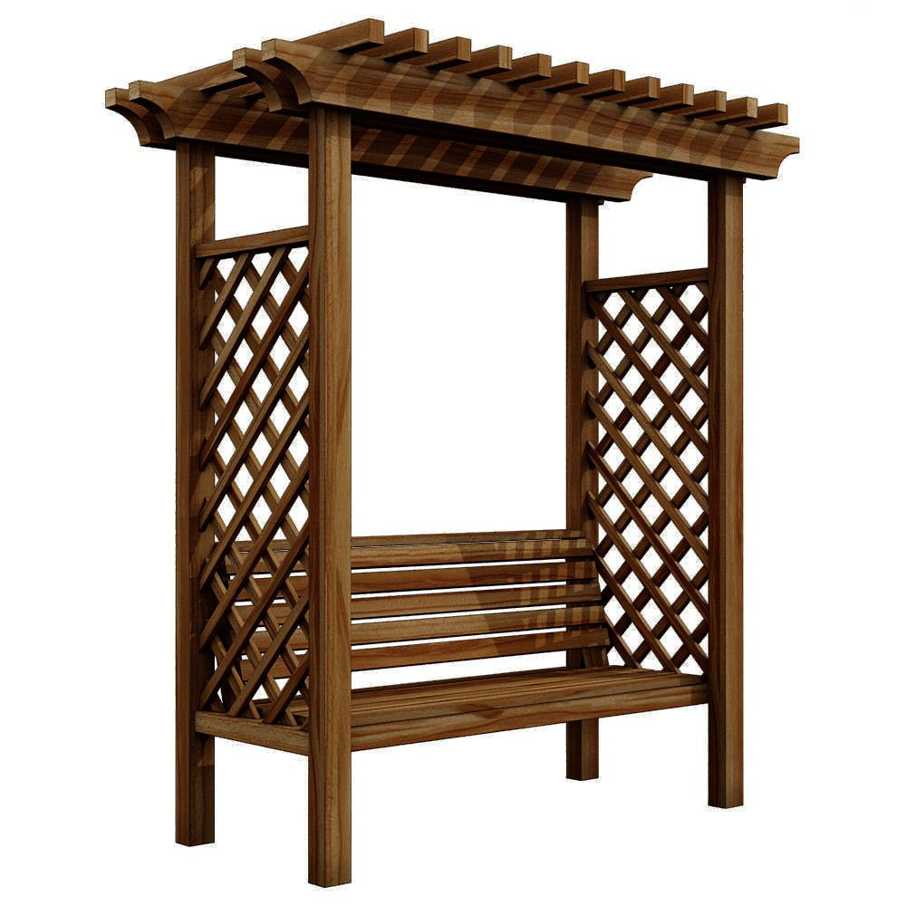 Пергола з лавкою "Десалін" мускат Миколаїв - фото 1