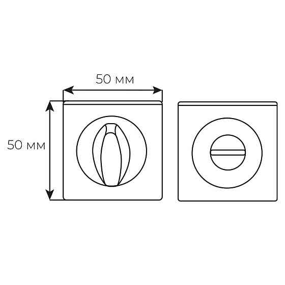 Накладка вж Fimet 211BIC F04 хром Київ