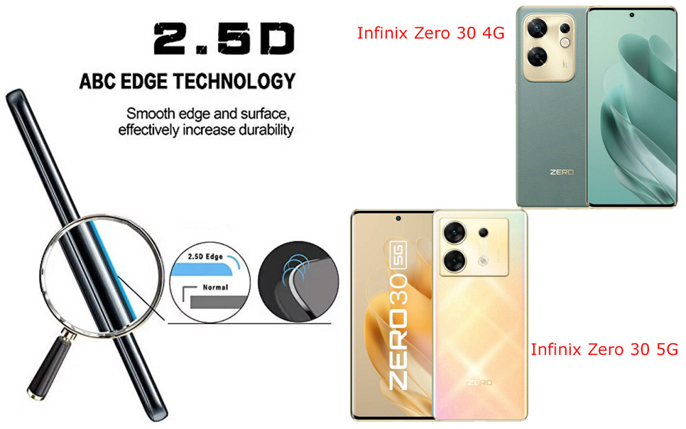 Захисне скло ArmorGlass для Infinix Zero 30 4G, Zero 30 5G – стійке до подряпин та ударів Київ - фото 2