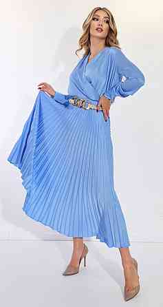 Костюм зі спідницею гофре із шовку (42) Київ