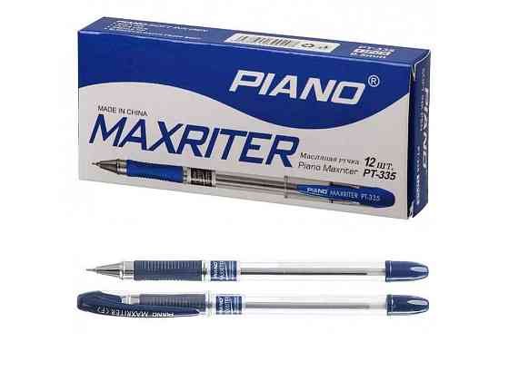 Ручка масляна фіолетовий 0,7мм PT-335, Maxriter ТМ PIANO Київ