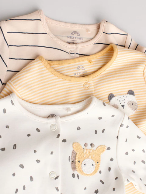 Набор комбинезонов детских Baby Footless Character Sleepsuits 3 штуки (9-12 месяцев) Киев - изображение 7